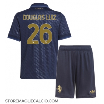 Juventus Douglas Luiz #26 Maglia Gara Terza Repliche 2024-25 Bambino